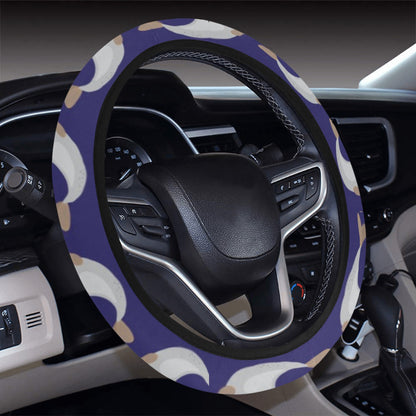 Sea Lion Print Design LKS404 Steering Wheel Cover with Elastic Edge