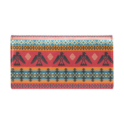 Eagles Native American Design Women's Trifold Wallet