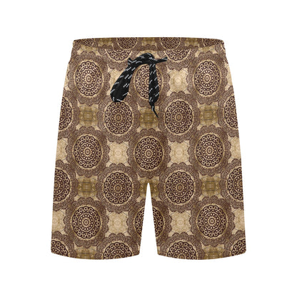 Ancient Greek Symbol Print Design LKS309 Men's Swim Trunks Beach Shorts