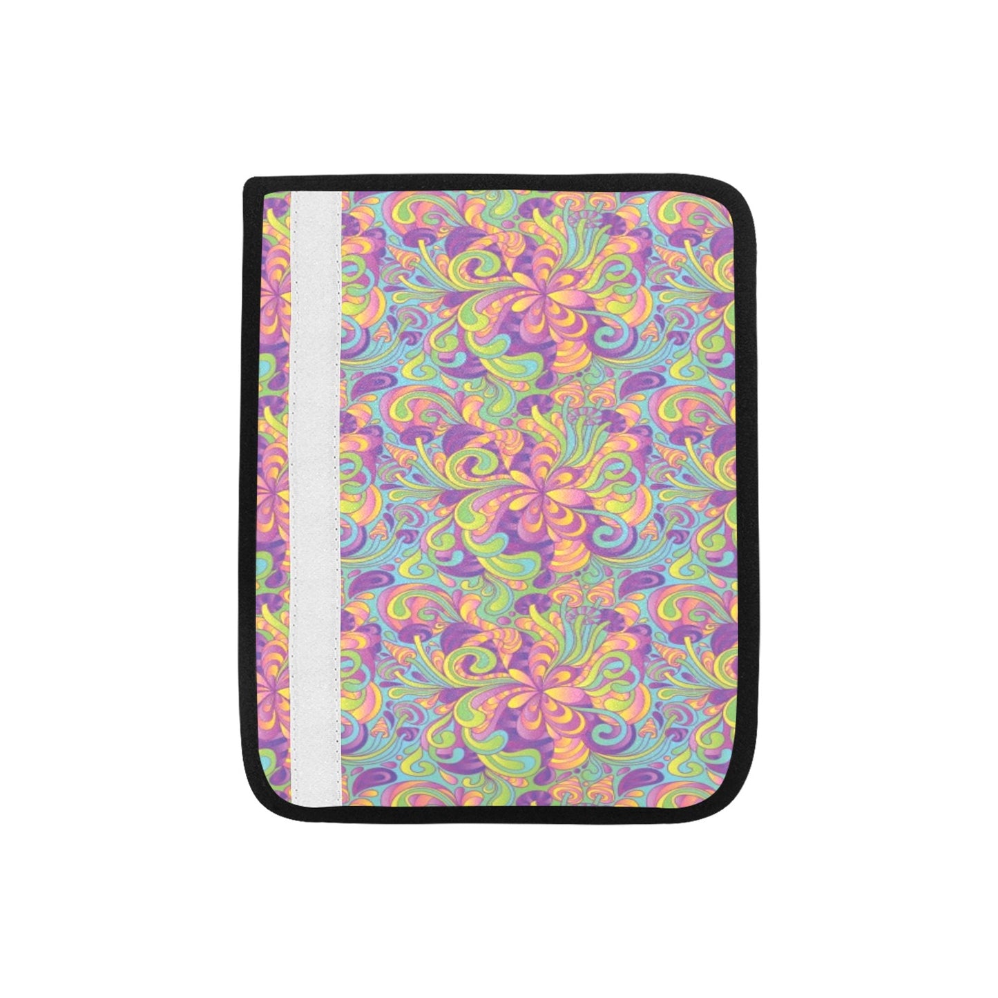 Trippy Print Design LKS306 Car Seat Belt Cover