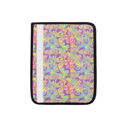 Trippy Print Design LKS306 Car Seat Belt Cover