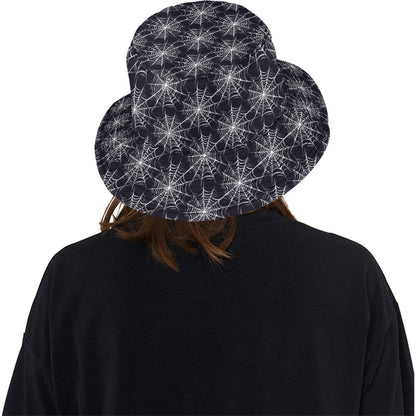 Spider Web Print Design LKS303 Unisex Bucket Hat