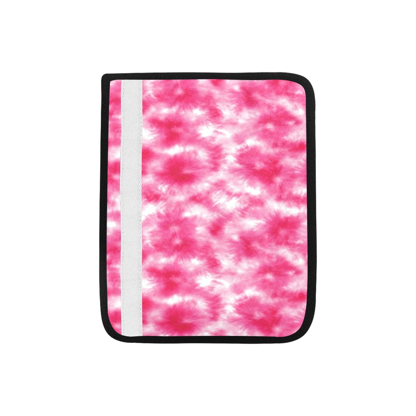Tie Dye Pink Print Design LKS304 Car Seat Belt Cover