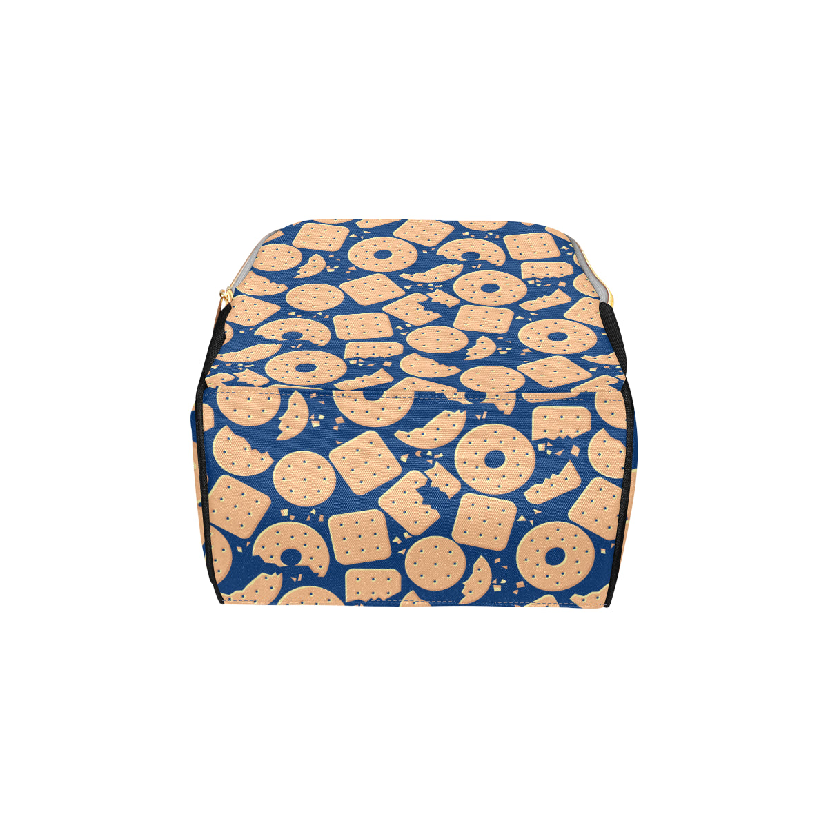 Cracker Pattern Print Design 03 Diaper Bag Backpack