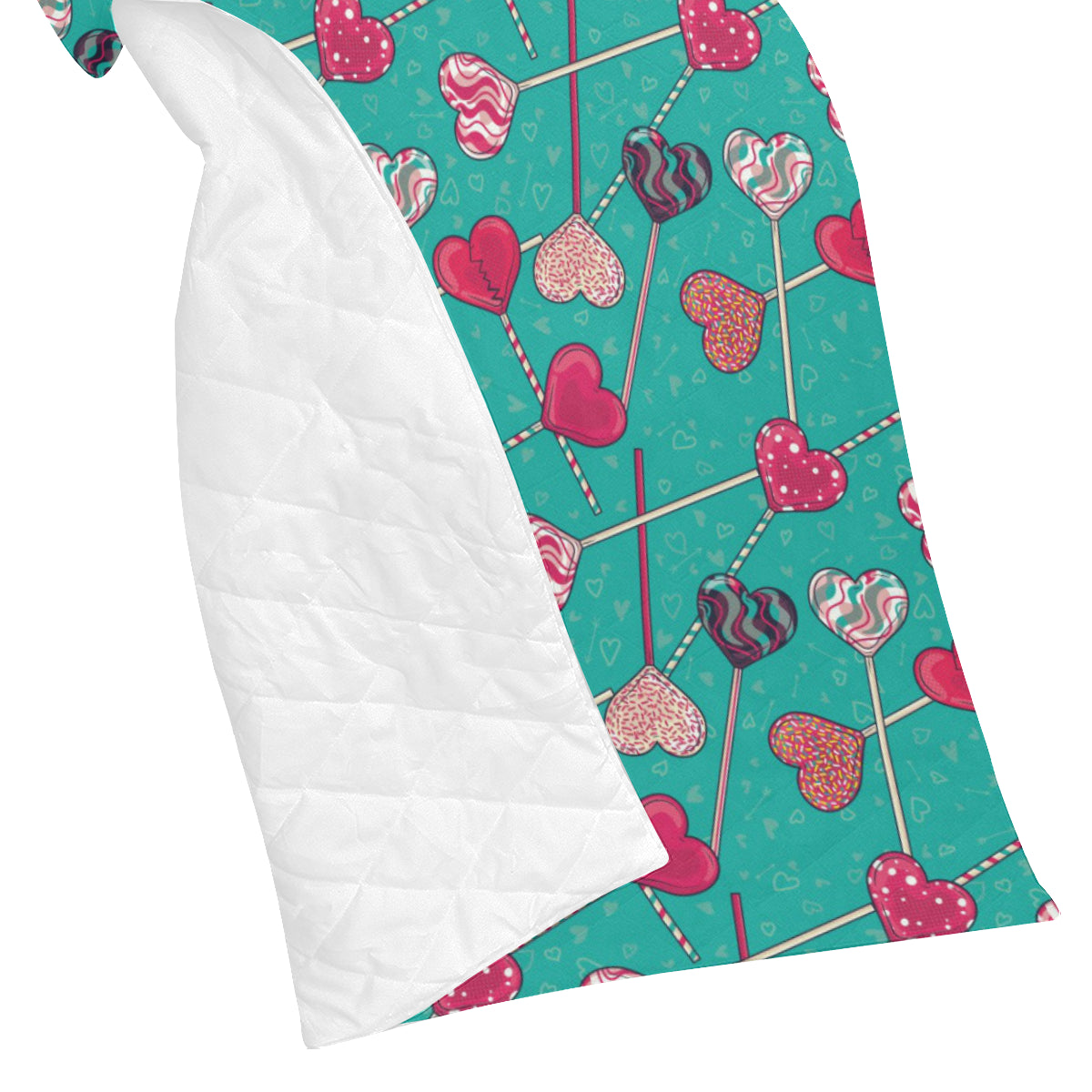 Lollipop Pattern Print Design LL01 Premium Quilt