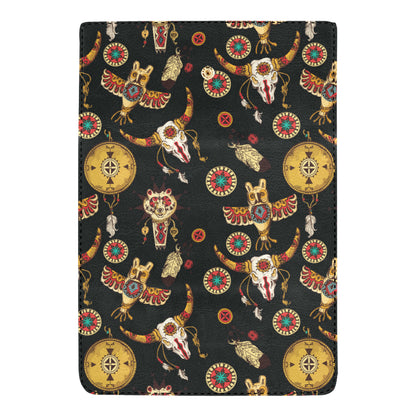 Native American Symbol Pattern Women's Trifold Wallet