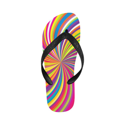 Vortex Print Design LKS301 Flip Flops