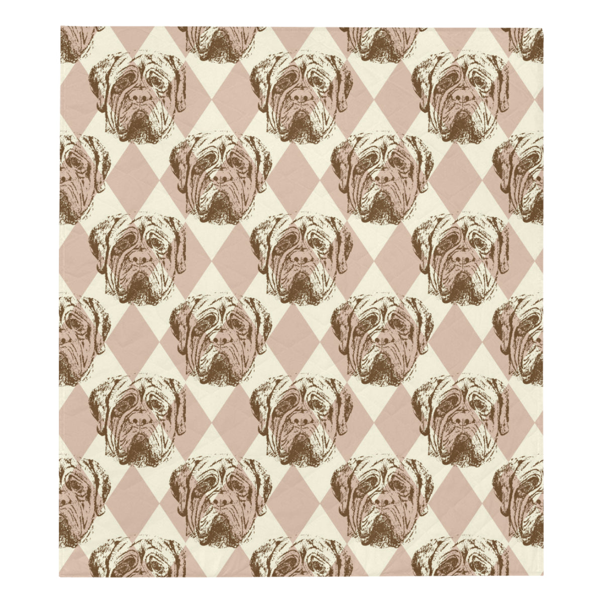 Mastiffs Pattern Print Design 01 Premium Quilt