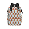 Violin Print Design LKS406 Diaper Bag Backpack