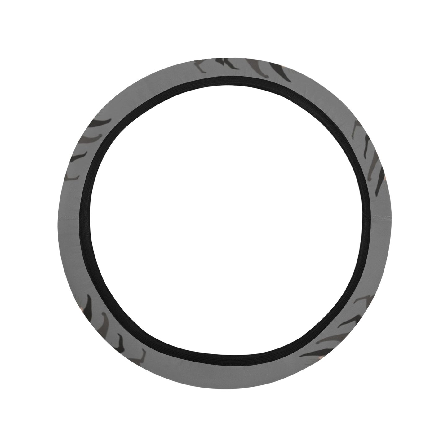 Skunk Print Design LKS301 Steering Wheel Cover with Elastic Edge