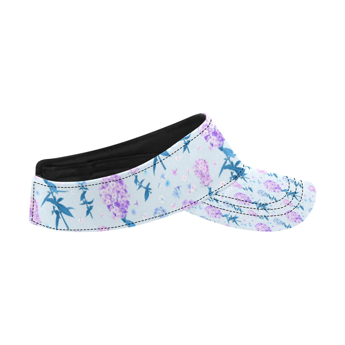 Lilac Pattern Print Design LI05 Unisex Sun Visor