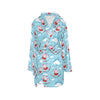 Ski Print Design LKS309 Women's Fleece Robe