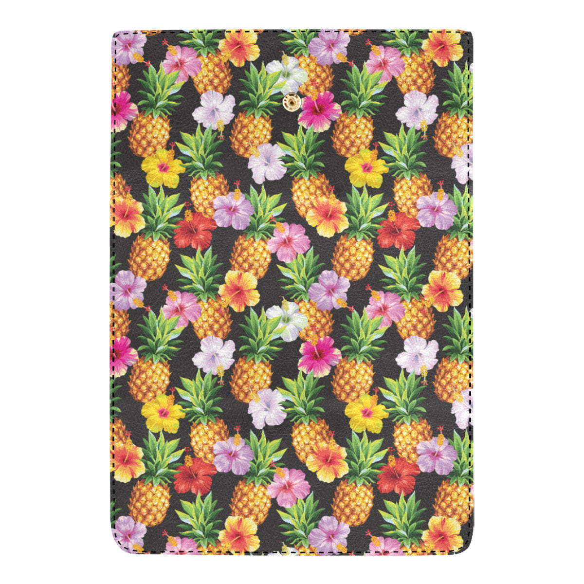 Pineapple Hibiscus Women's Trifold Wallet