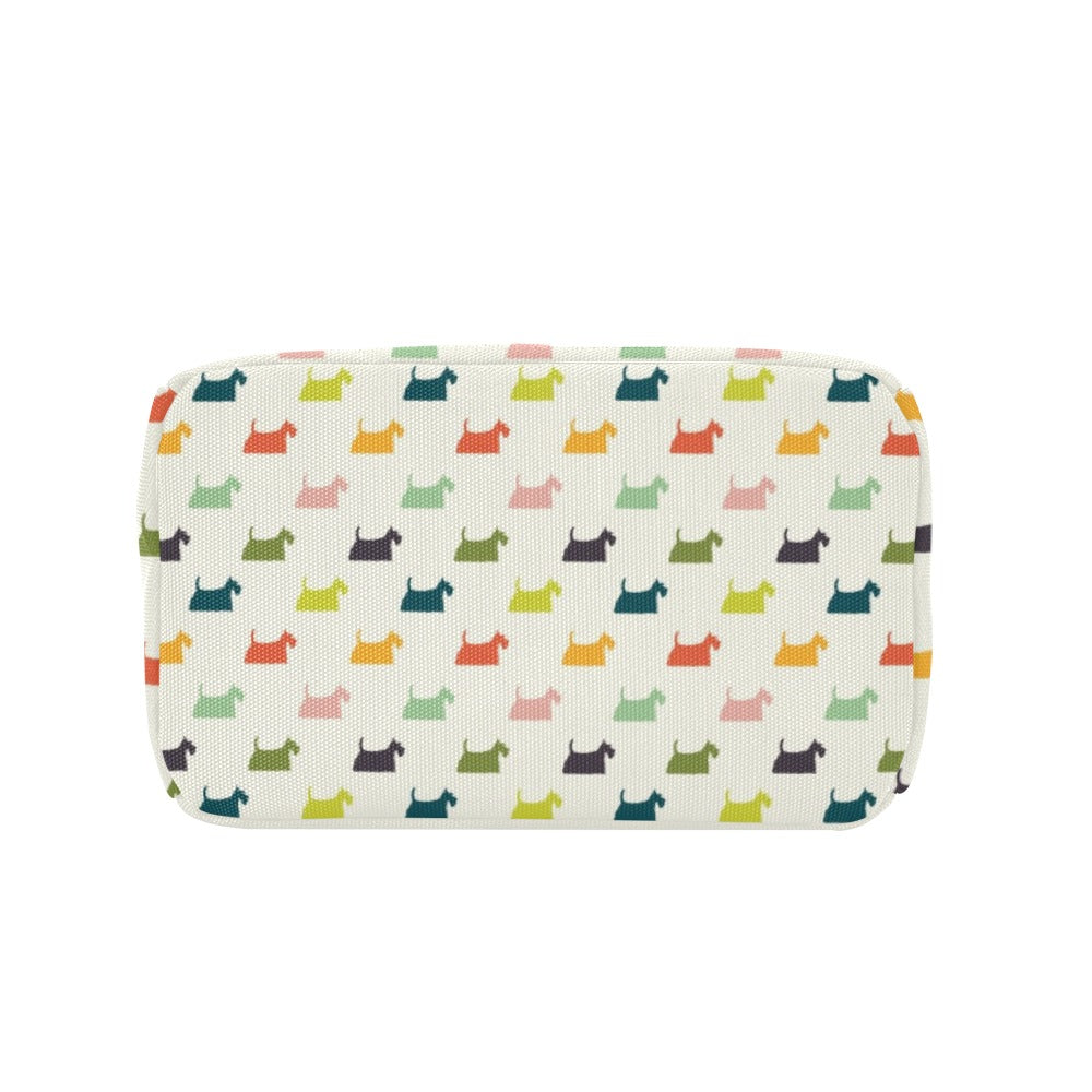 Scottish Terriers Print Design LKS305 Insulated Lunch Bag