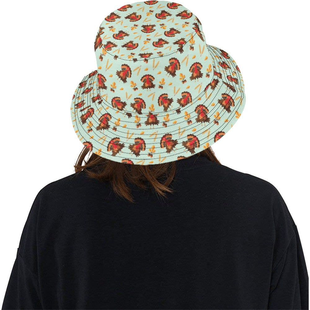 Thanksgiving Print Design LKS309 Unisex Bucket Hat