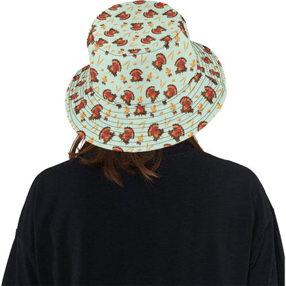 Thanksgiving Print Design LKS309 Unisex Bucket Hat