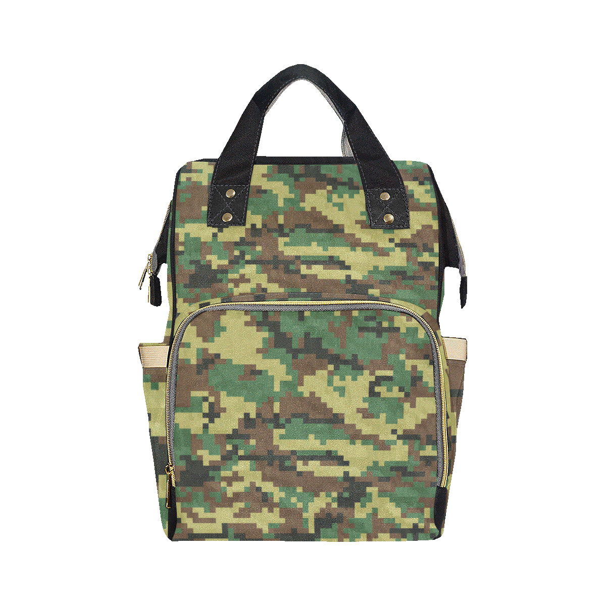 ACU Army Digital Pattern Print Design 02 Diaper Bag Backpack