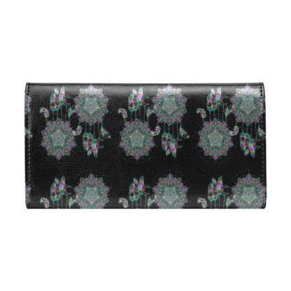 Dream Catcher Colorful Hand Draw Women's Trifold Wallet