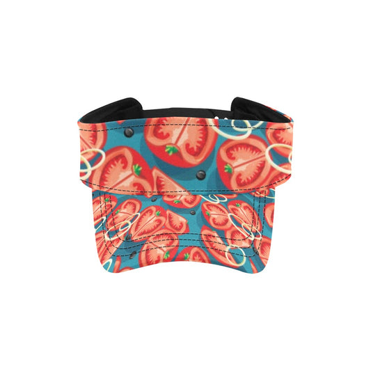 Tomato Print Design LKS301 Unisex Sun Visor