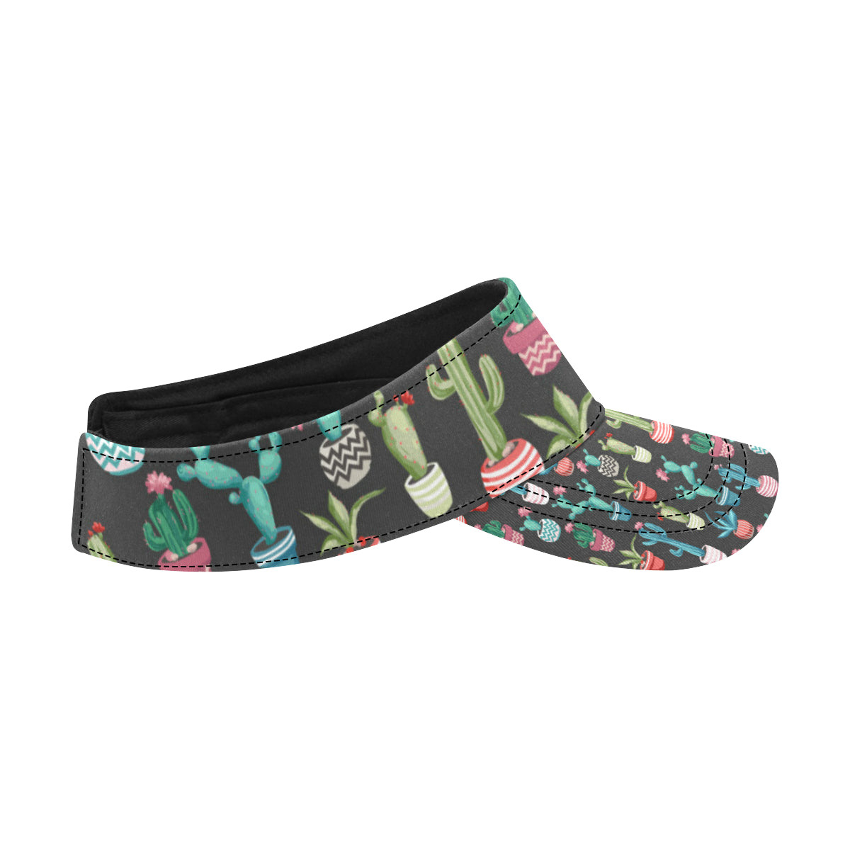 Cactus Pattern Print Design 02 Unisex Sun Visor