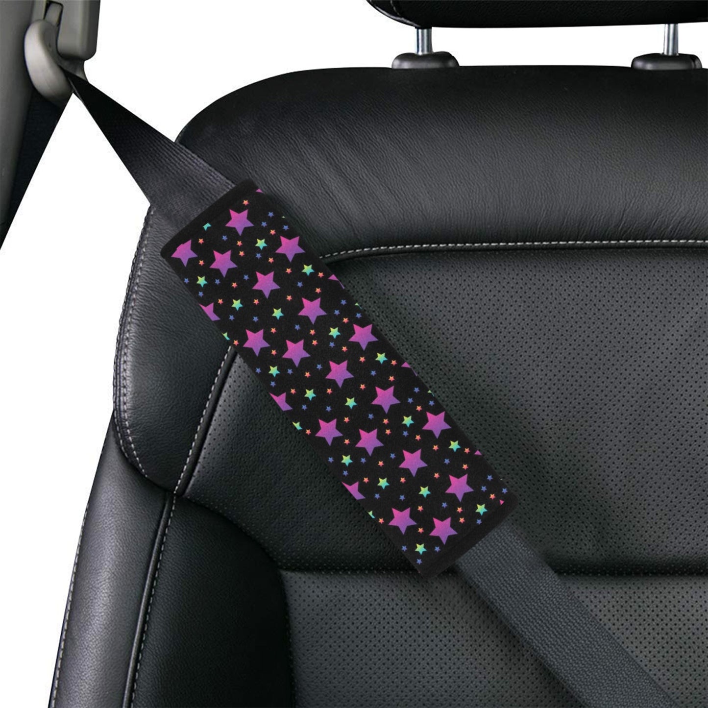 Star Print Design LKS305 Car Seat Belt Cover