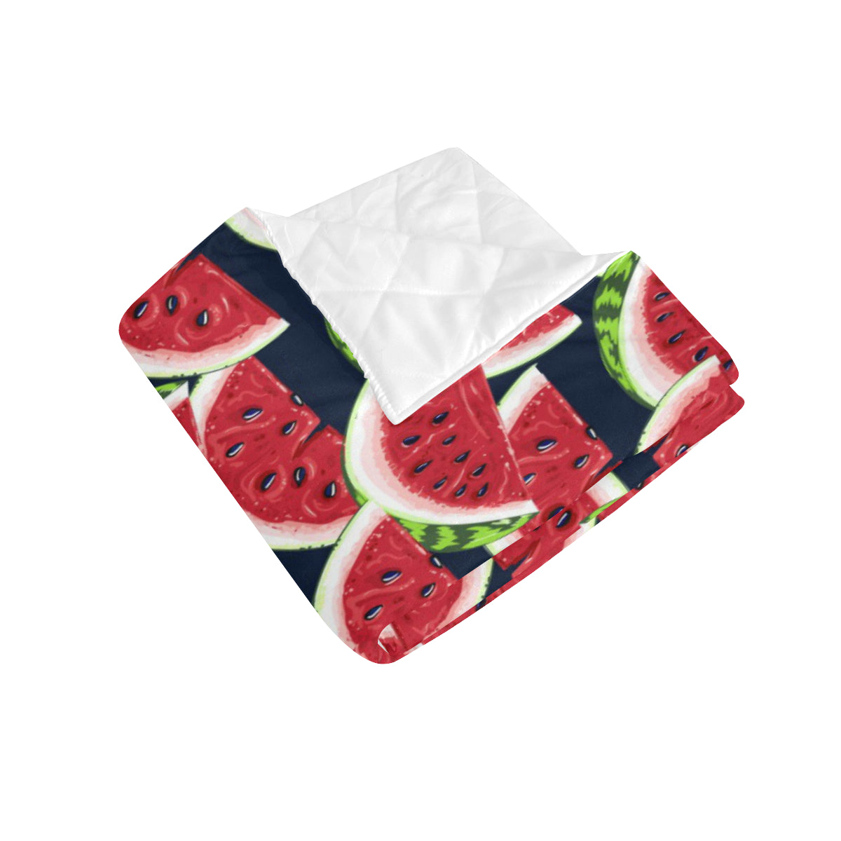 Watermelon Pattern Print Design WM011 Premium Quilt