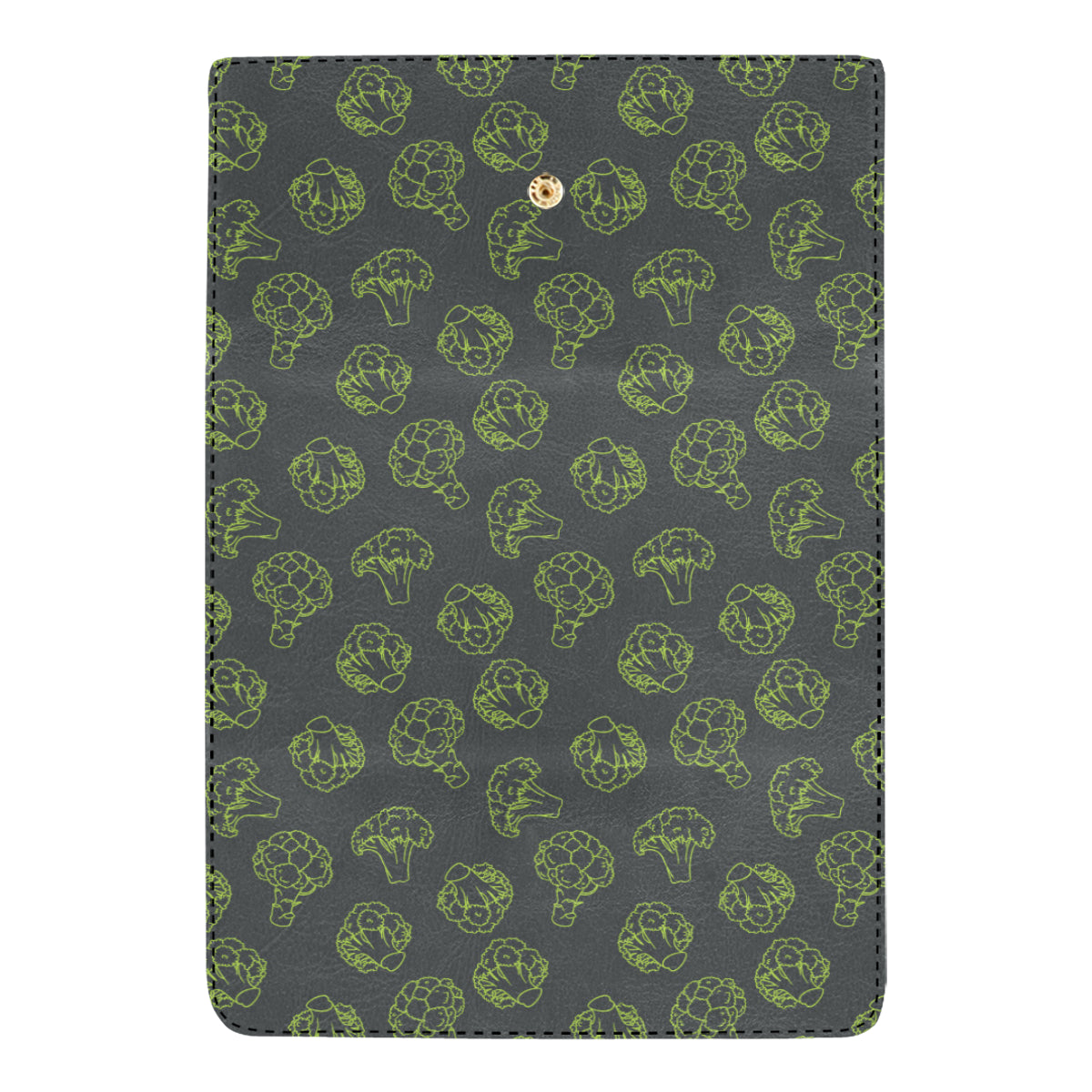 Broccoli Pattern Print Design 01 Women's Trifold Wallet