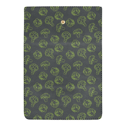 Broccoli Pattern Print Design 01 Women's Trifold Wallet