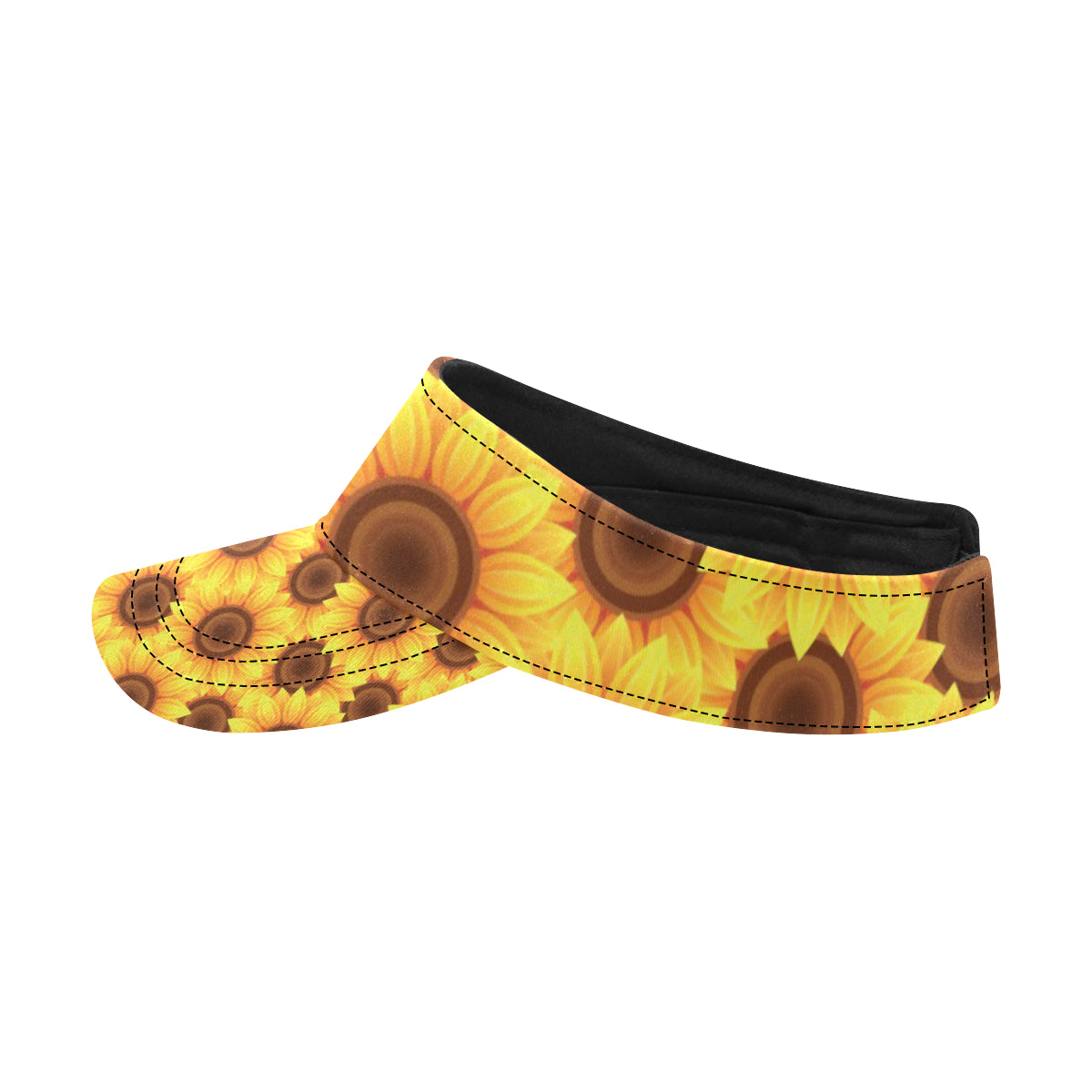 Sunflower Pattern Print Design SF07 Unisex Sun Visor