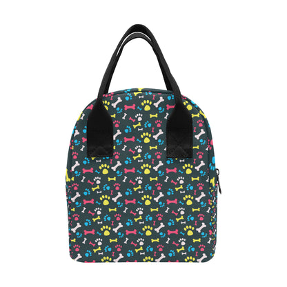 Paw Design Print Insulated Lunch Bag