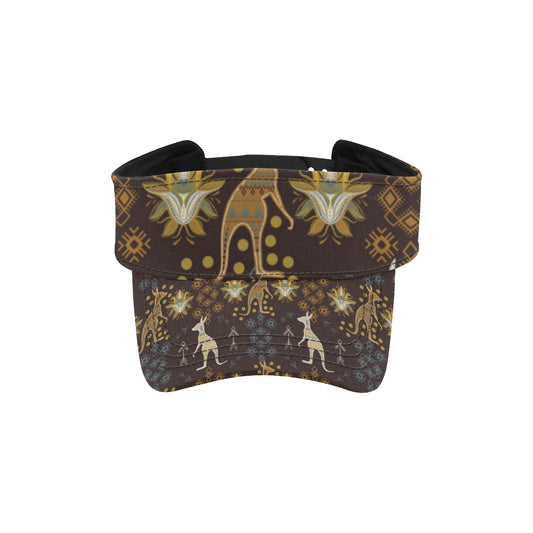 Kangaroos Pattern Print Design 03 Unisex Sun Visor