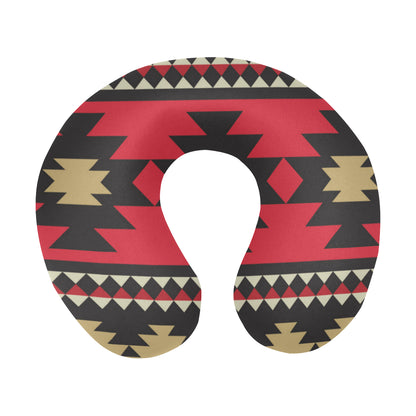 Navajo Pattern Print Design A04 U-Shaped Travel Neck Pillow