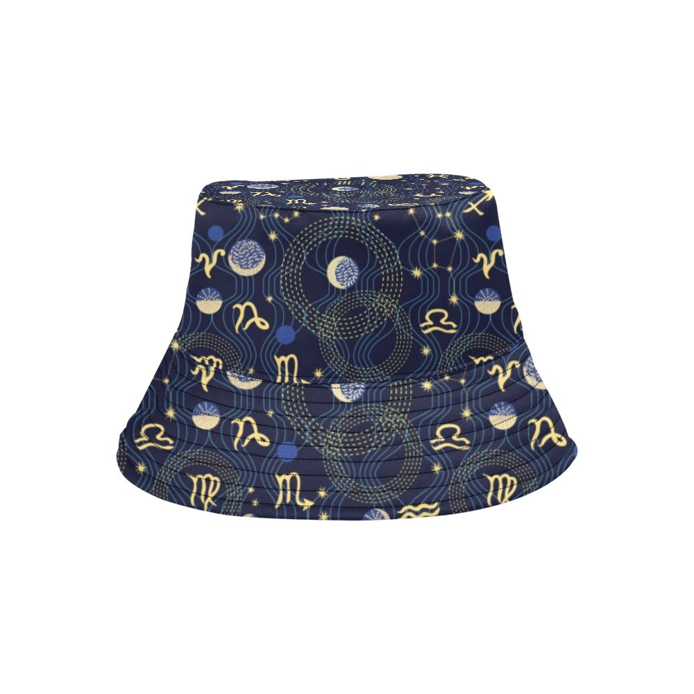 Zodiac Print Design LKS302 Unisex Bucket Hat