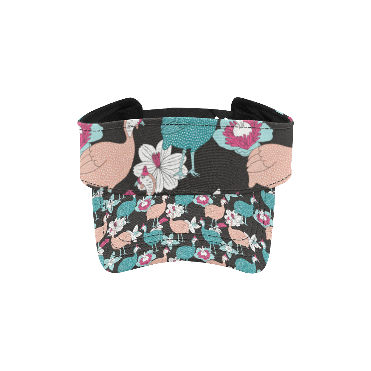 Guinea Fowl Pattern Print Design 03 Unisex Sun Visor