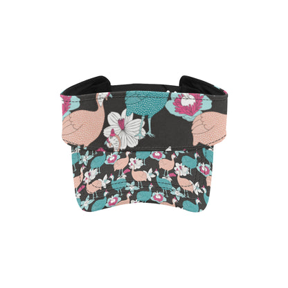 Guinea Fowl Pattern Print Design 03 Unisex Sun Visor