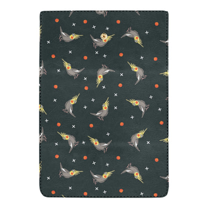 Cockatiel Pattern Print Design 02 Women's Trifold Wallet