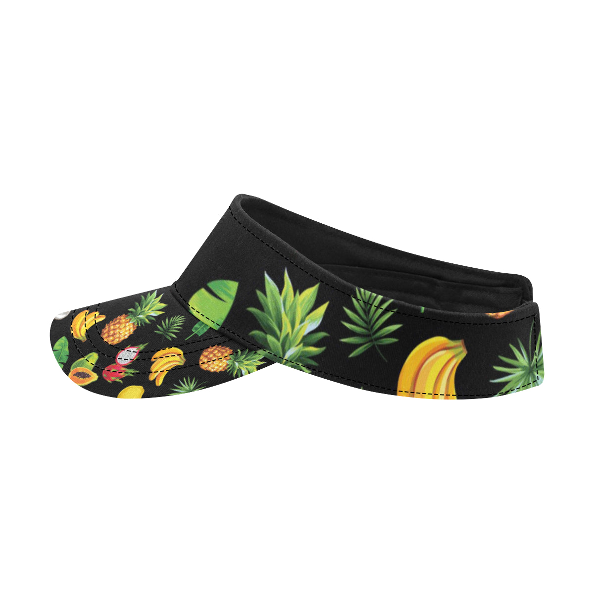Tropical Fruits Pattern Print Design TF03 Unisex Sun Visor