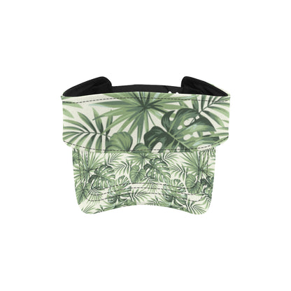 Palm Leaf Pattern Print Design A02 Unisex Sun Visor