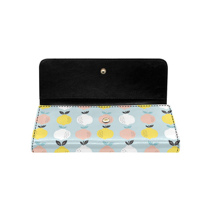 Citrus  Pattern Print Design 03 Women's Trifold Wallet