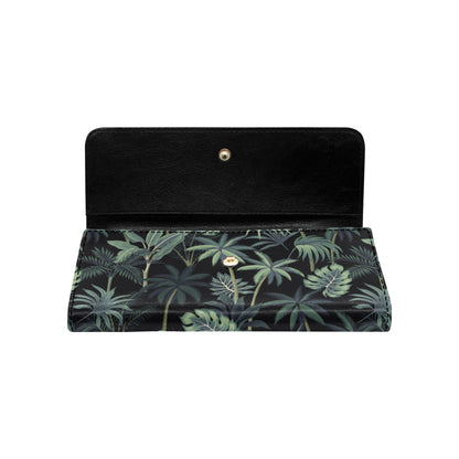 Rainforest Pattern Print Design RF02 Women's Trifold Wallet