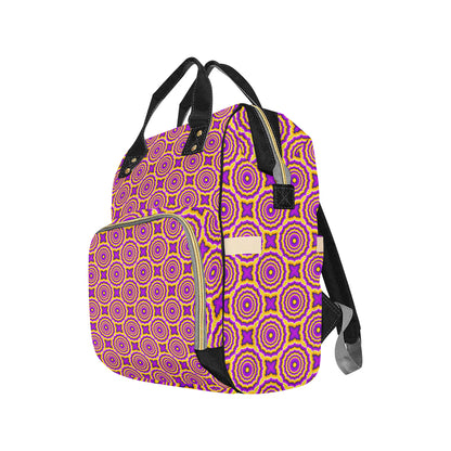 Optical illusion Expansion Diaper Bag Backpack