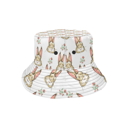 Rabbit Pattern Print Design RB09 Unisex Bucket Hat