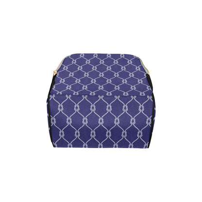 Rope Pattern Print Design A03 Diaper Bag Backpack