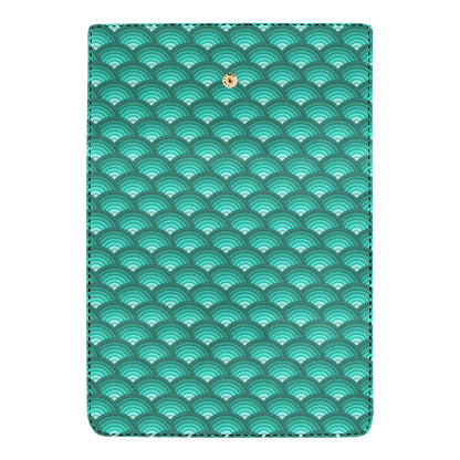 Scales Pattern Print Design 01 Women's Trifold Wallet