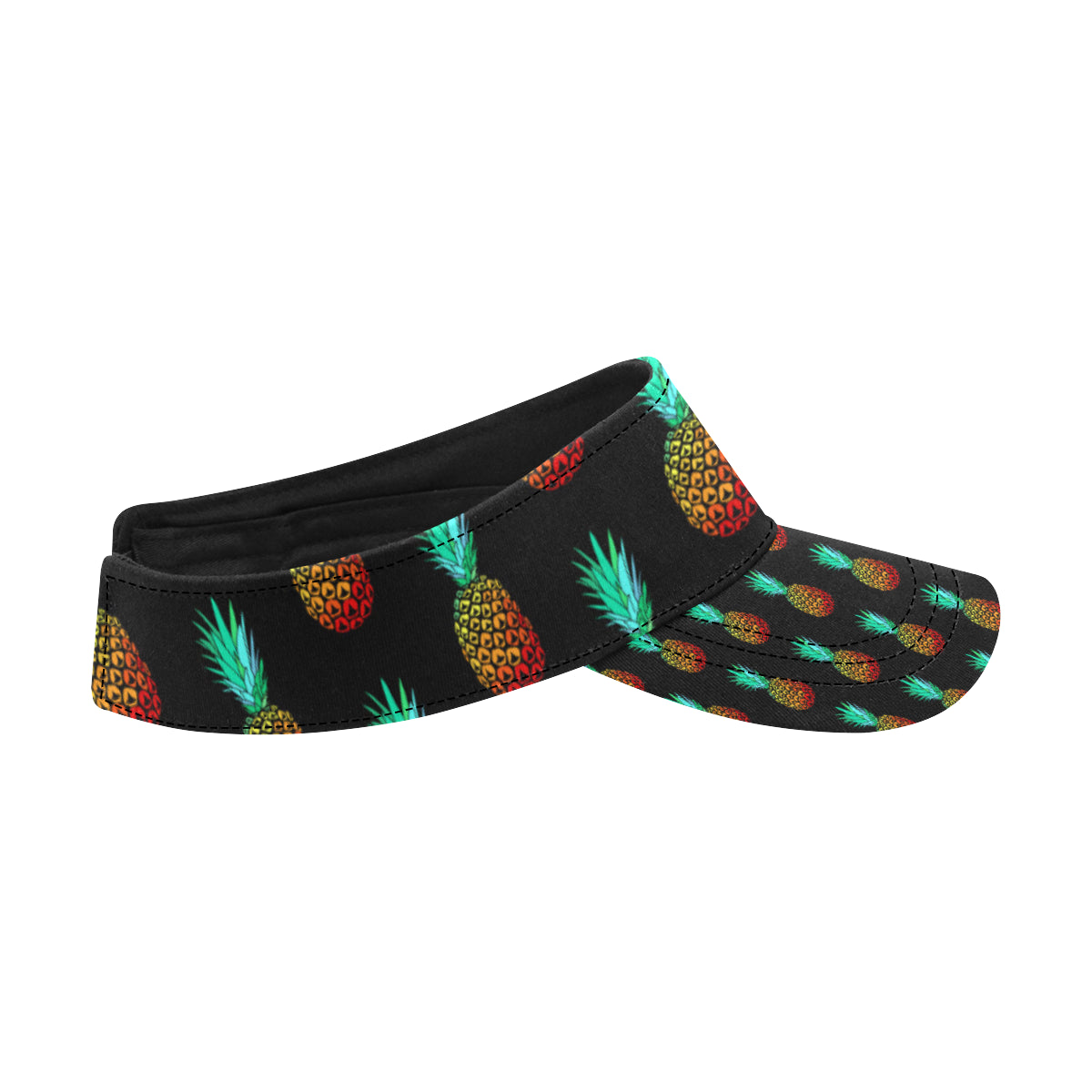 Pineapple Pattern Print Design A05 Unisex Sun Visor