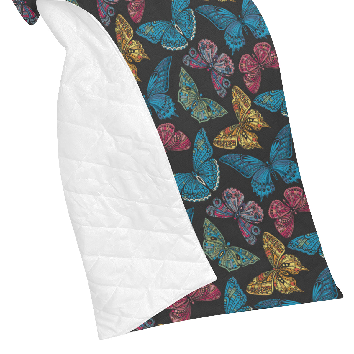Butterfly Mandala Style Premium Quilt