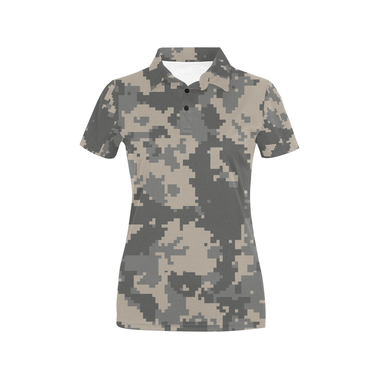 ACU Digital Camouflage Women's Polo Shirt
