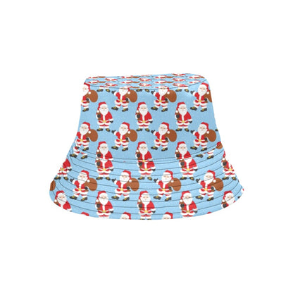 Santa Christmas Themed Print Design LKS305 Unisex Bucket Hat