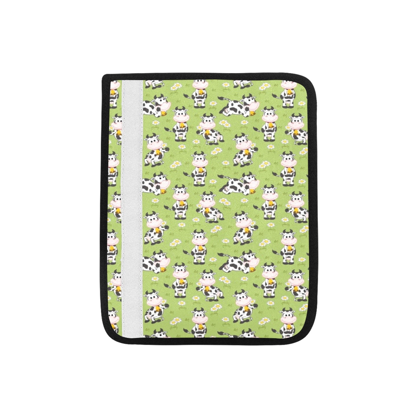 Cattle Print Design LKS401 Car Seat Belt Cover