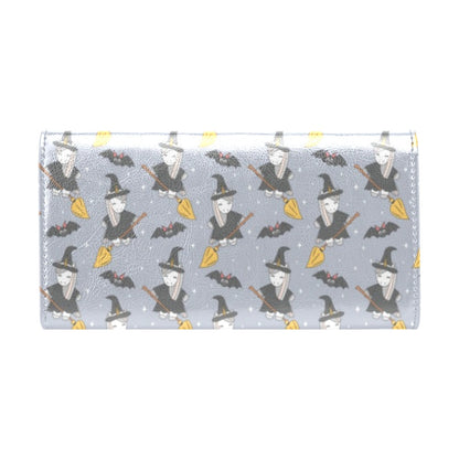Witch Print Design LKS307 Women's Trifold Wallet